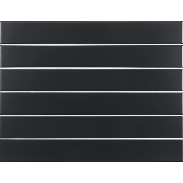 Evolution Black Matt 5x40 cm - carrelage NAIS - image 2