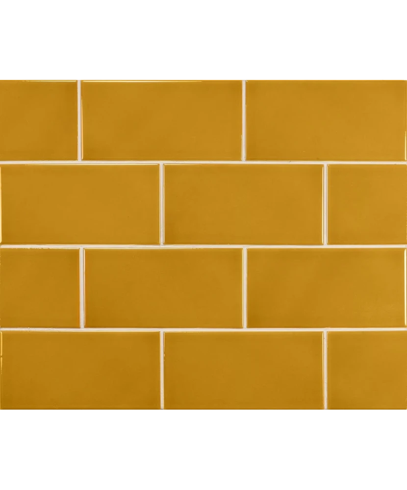 Carrelage Evolution Amber 7,5x15 cm - panneau de carreaux