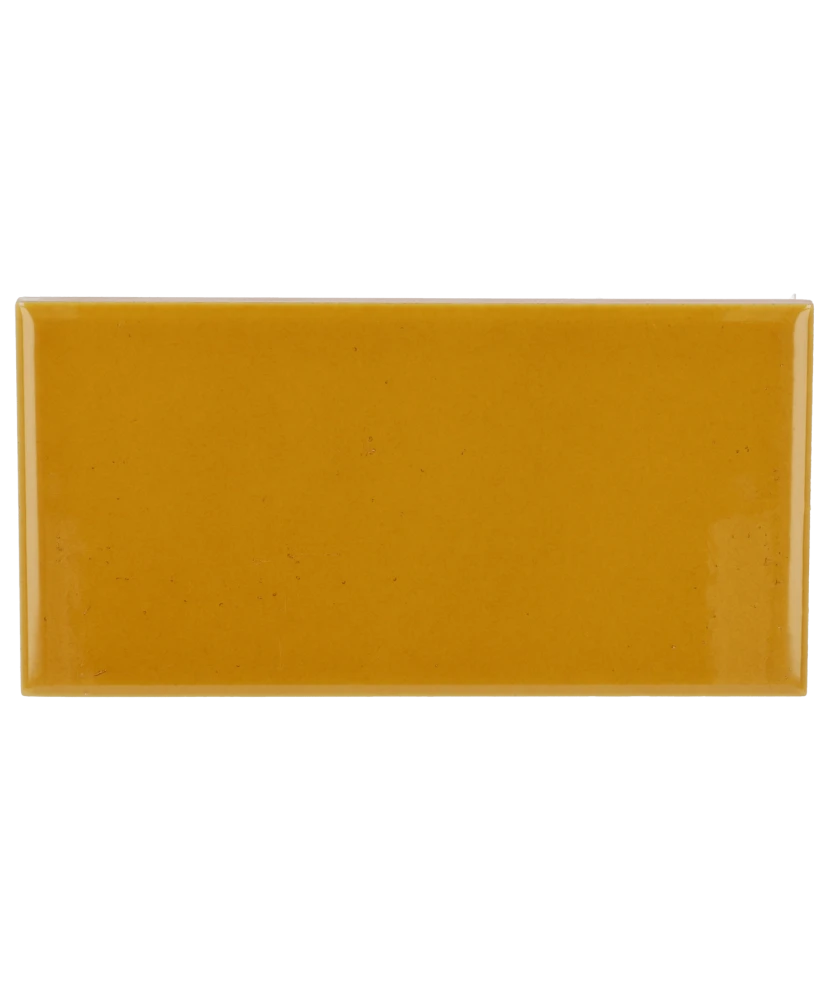 Carrelage Evolution Amber 7,5x15 cm - vue de face du carreau