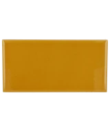 Carrelage Evolution Amber 7,5x15 cm - vue de face du carreau