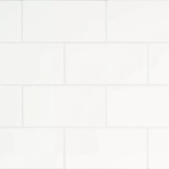 Carrelage Evolution White 7,5x15 cm - panneau de carreaux