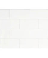 Carrelage Evolution White 7,5x15 cm - panneau de carreaux