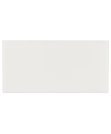 Carrelage Evolution White 7,5x15 cm - vue de face du carreau