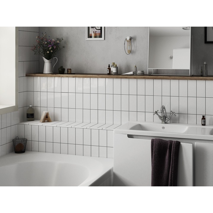 Evolution White 7.5x15 cm - carrelage NAIS - image 11