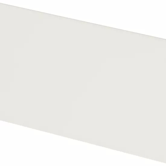Carrelage Evolution White Mat 7,5x15 cm - vue latérale du carreau