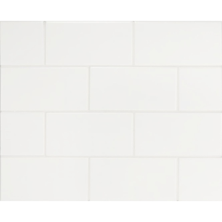 Evolution White Matt 7.5x15 cm - carrelage NAIS - image 2
