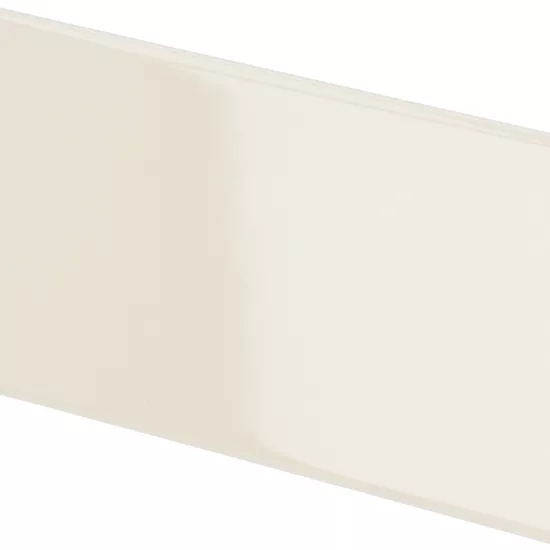 Carrelage Evolution Cream 7,5x15 cm - vue latérale du carreau