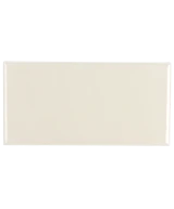 Carrelage Evolution Cream 7,5x15 cm - vue de face du carreau