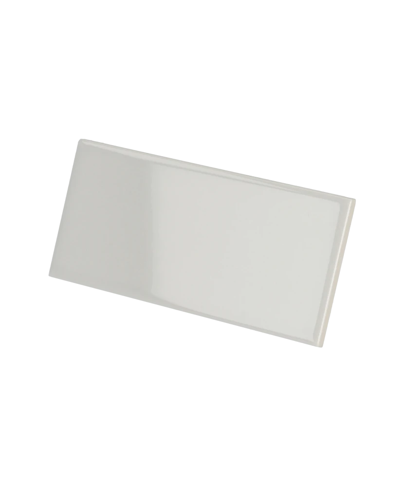 Carrelage Evolution Light Grey 7,5x15 cm - vue latérale du carreau
