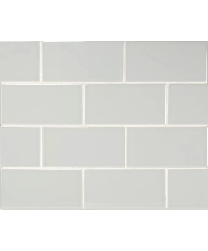 Carrelage Evolution Light Grey 7,5x15 cm - panneau de carreaux