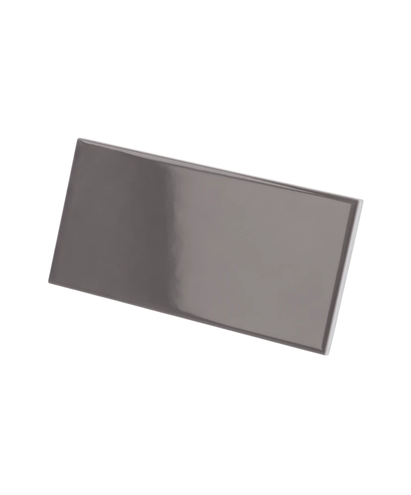 Carrelage Evolution Dark Grey 7,5x15 cm - vue latérale du carreau