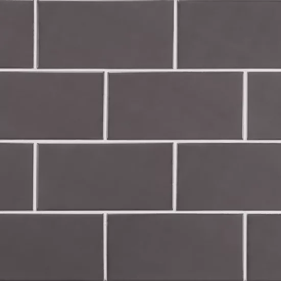 Carrelage Evolution Dark Grey 7,5x15 cm - détail du carreau