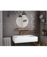 Carrelage Evolution Dark Grey 7,5x15 cm - vue d’ambiance