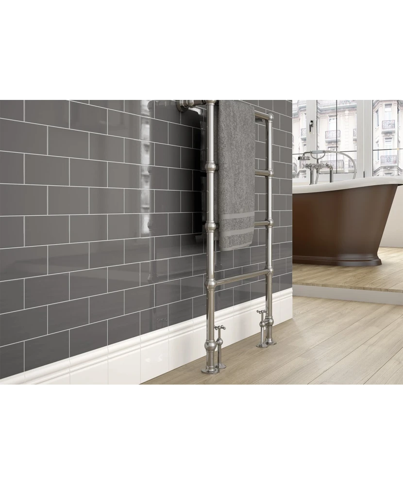 Carrelage Evolution Dark Grey 7,5x15 cm - vue d’ambiance 2