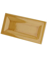 Carrelage Evolution Inmetro Amber 7,5x15 cm - vue latérale du carreau