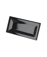 Carrelage Evolution Inmetro Black 7,5x15 cm - vue latérale du carreau