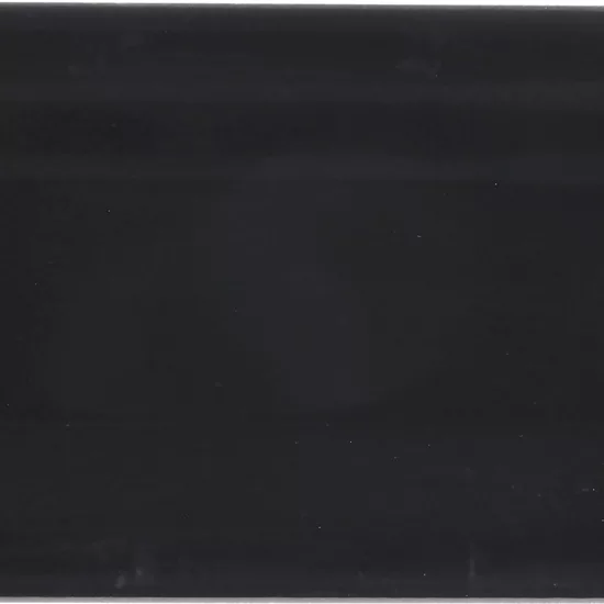 Carrelage Evolution Inmetro Black 7,5x15 cm - vue de face du carreau
