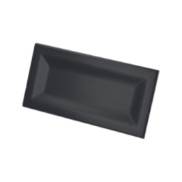 Evolution Inmetro Black Matt 7.5x15 cm - carrelage NAIS