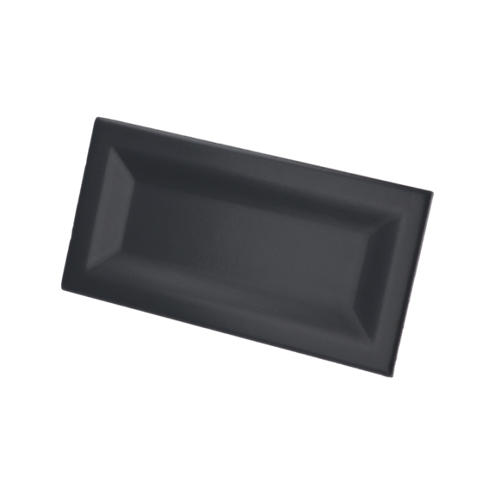 Evolution Inmetro Black Matt 7.5x15 cm - carrelage NAIS