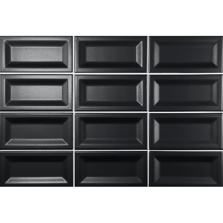 Evolution Inmetro Black Matt 7.5x15 cm - carrelage NAIS - image 2