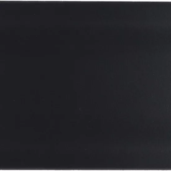 Carrelage Evolution Inmetro Black Mat 7,5x15 cm - vue de face du carreau