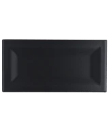 Carrelage Evolution Inmetro Black Mat 7,5x15 cm - vue de face du carreau