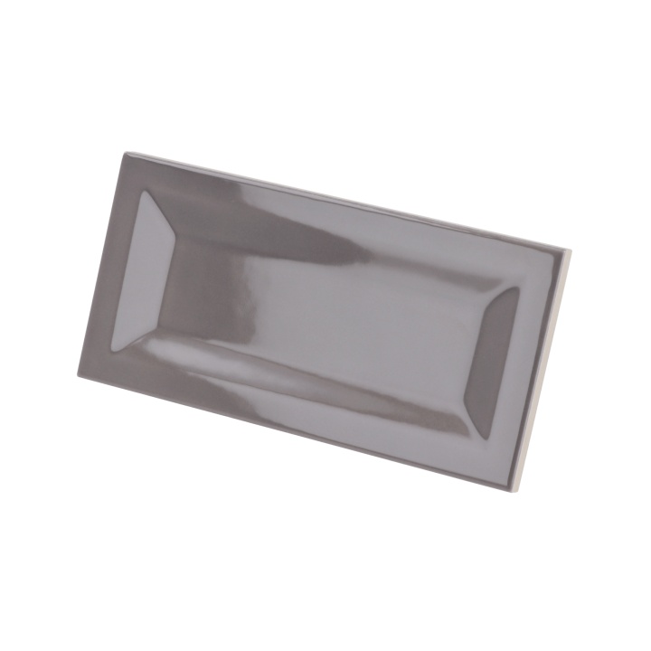 Evolution Inmetro Dark Grey 7.5x15 cm - carrelage NAIS