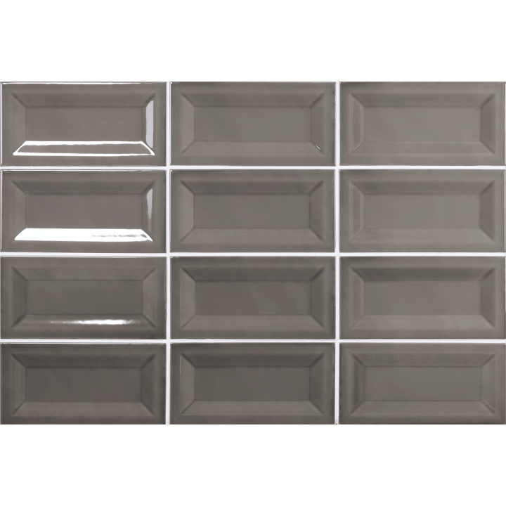 Evolution Inmetro Dark Grey 7.5x15 cm - carrelage NAIS - image 2