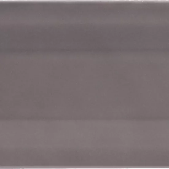 Carrelage Evolution Inmetro Dark Grey 7,5x15 cm - vue de face du carreau