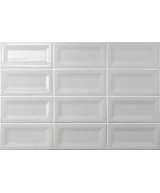 Carrelage Evolution Inmetro Light Grey 7,5x15 cm - détail du carreau