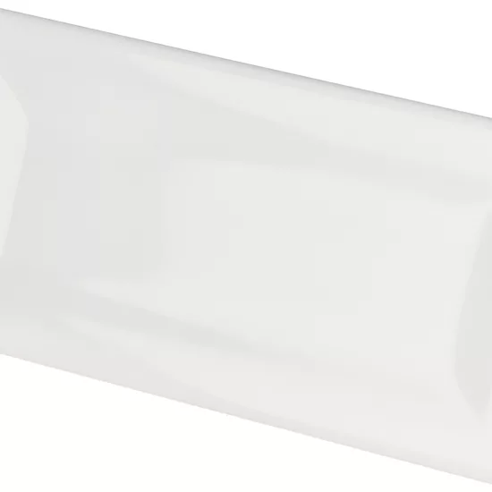 Carrelage Evolution Inmetro White 7,5x15 cm - vue latérale du carreau