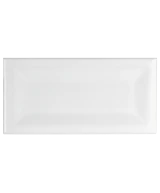 Carrelage Evolution Inmetro White 7,5x15 cm - vue de face du carreau