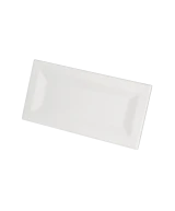 Carrelage Evolution Inmetro White Mat 7,5x15 cm - vue latérale du carreau