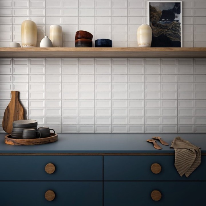 Evolution Inmetro White Matt 7.5x15 cm - carrelage NAIS - image 4