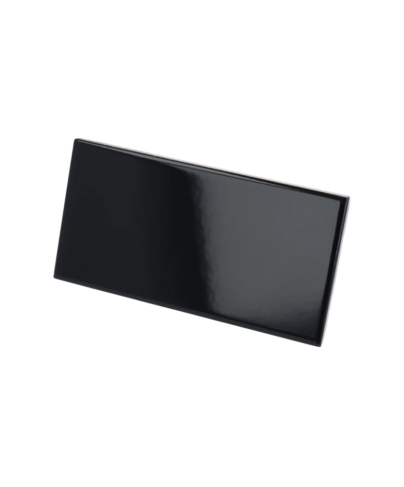 Carrelage Evolution Black 7,5x15 cm - vue latérale du carreau