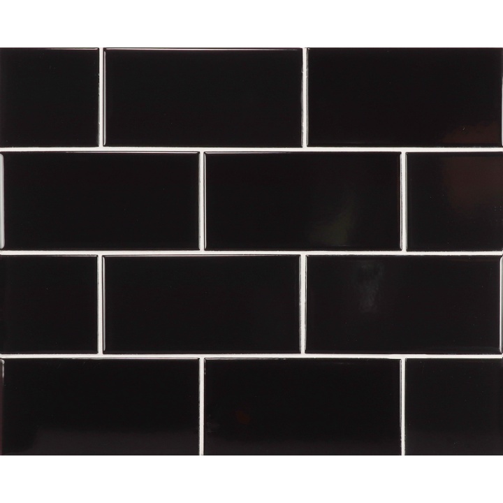 Evolution Black 7.5x15 cm - carrelage NAIS - image 2