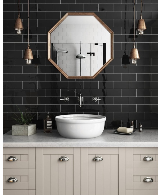 Evolution Black 7.5x15 cm - carrelage NAIS - image 4