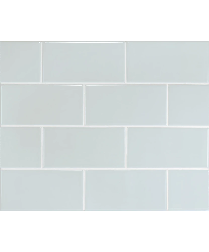 Carrelage Evolution Sky Blue 7,5x15 cm - détail du carreau 2
