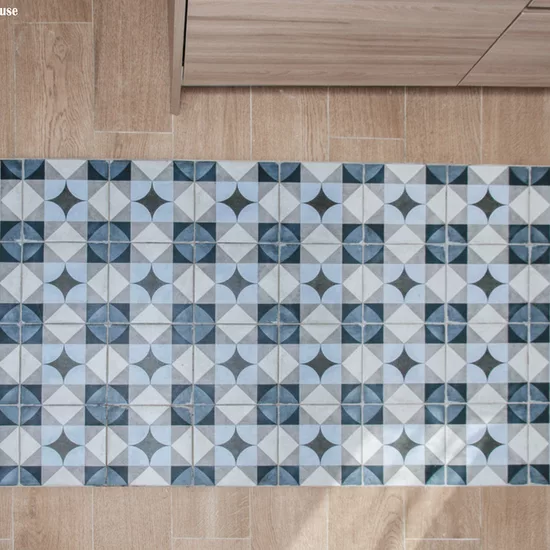 Carrelage Evolution Sky Blue 7,5x15 cm - vue d’ambiance 2