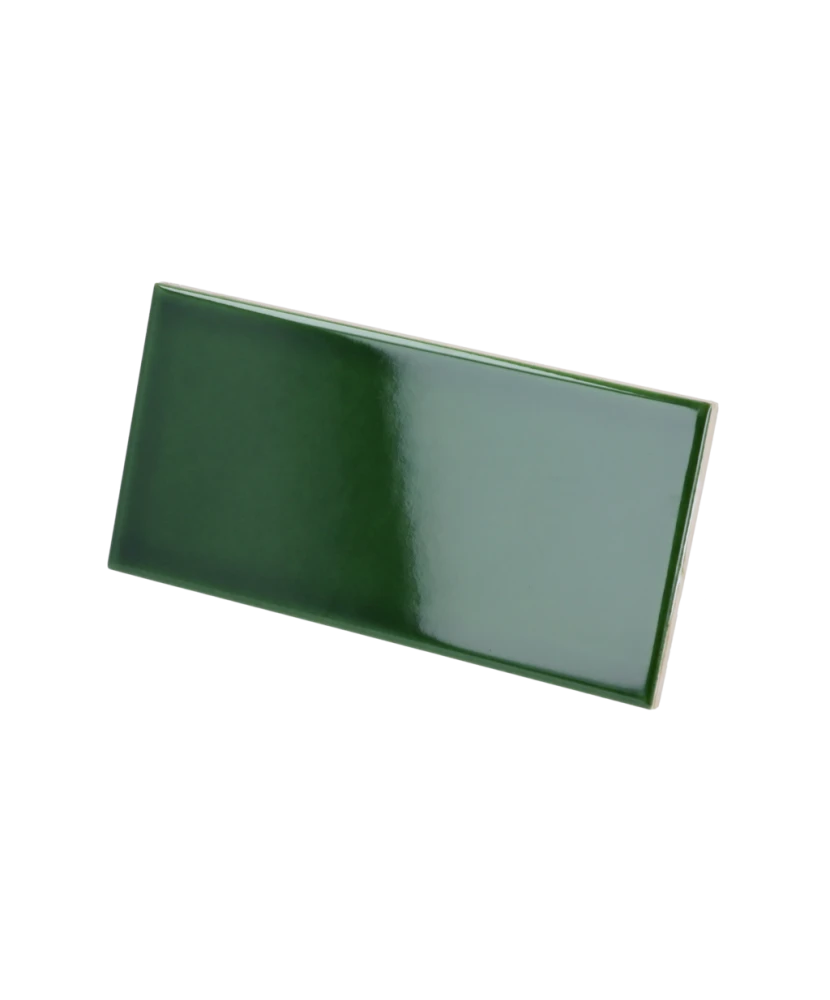 Carrelage Evolution Victorian Green 7,5x15 cm - détail du carreau
