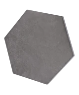 Carrelage Heritage Carbon 17,5x20 cm - vue latérale du carreau