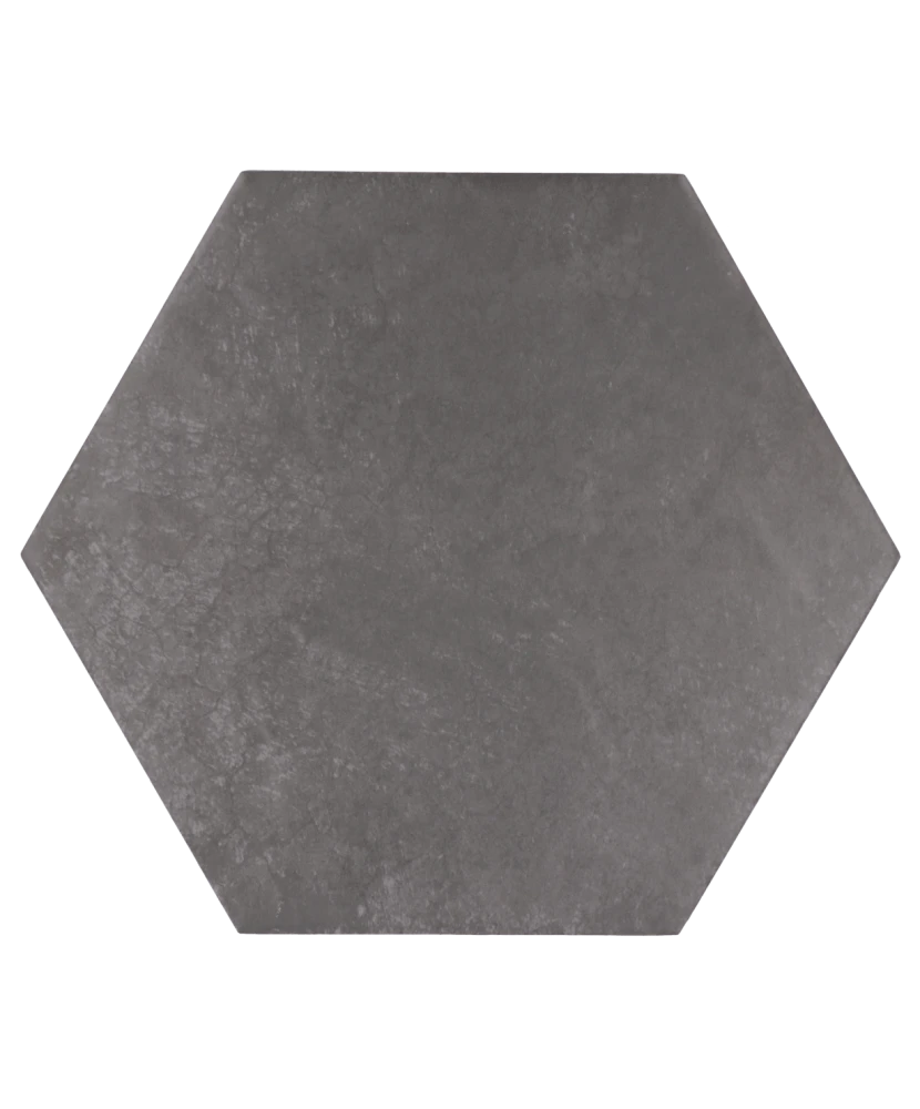 Carrelage Heritage Carbon 17,5x20 cm - vue de face du carreau