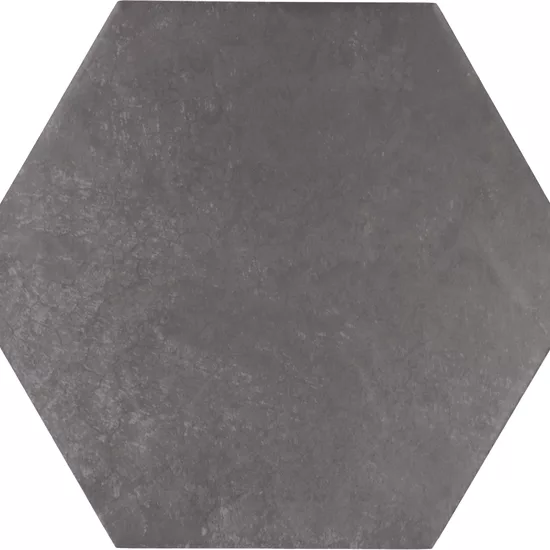 Carrelage Heritage Carbon 17,5x20 cm - vue de face du carreau