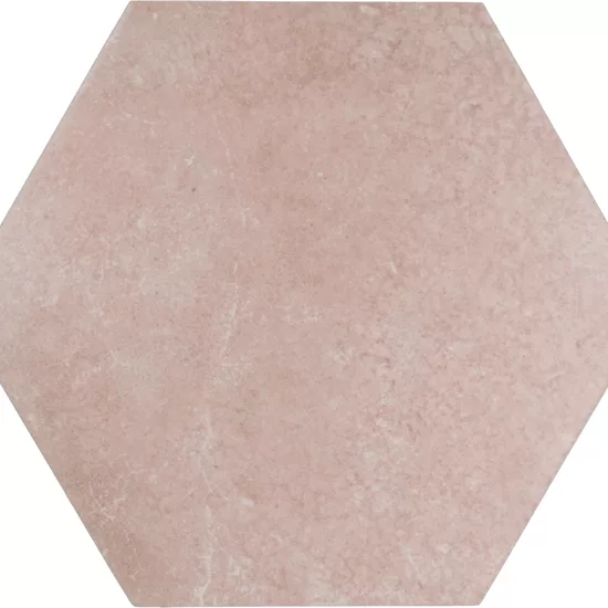 Carrelage Heritage Rose 17,5x20 cm - vue de face du carreau