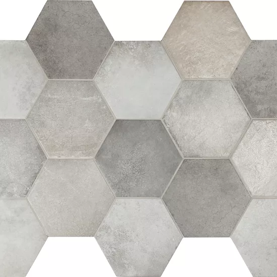 Carrelage Heritage Shadow 17,5x20 cm - panneau de carreaux