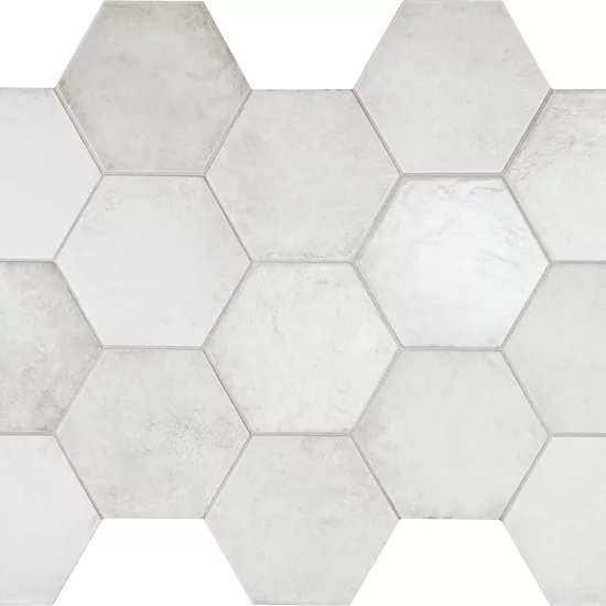 Carrelage Heritage Snow 17,5x20 cm - panneau de carreaux