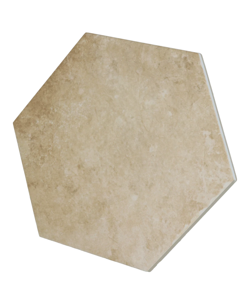 Carrelage Heritage Wheat 17,5x20 cm - vue latérale du carreau