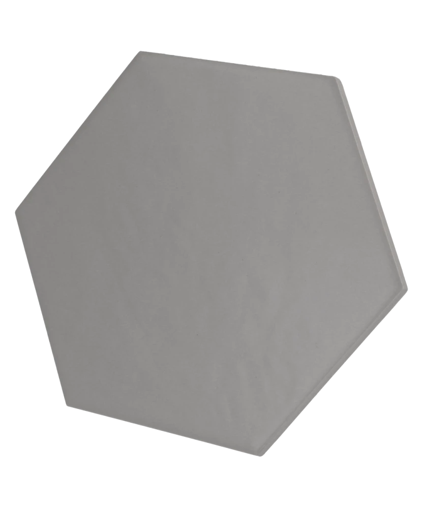 Carrelage Hexatile Grey Mat 17,5x20 cm - détail du carreau