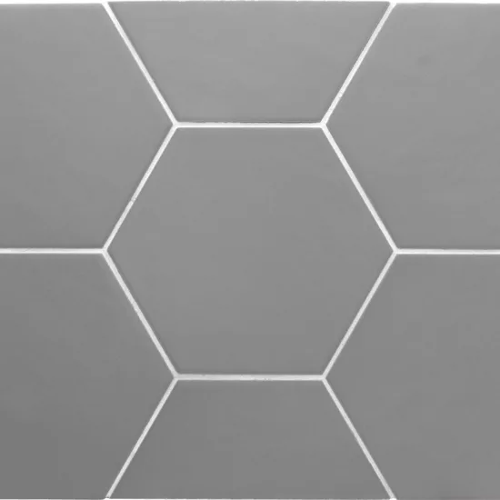Carrelage Hexatile Grey Mat 17,5x20 cm - détail du carreau 2
