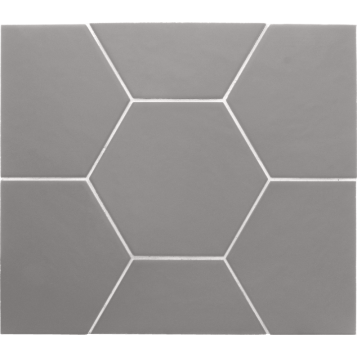 Hexatile Grey Matt 17.5x20 cm - carrelage NAIS - image 2